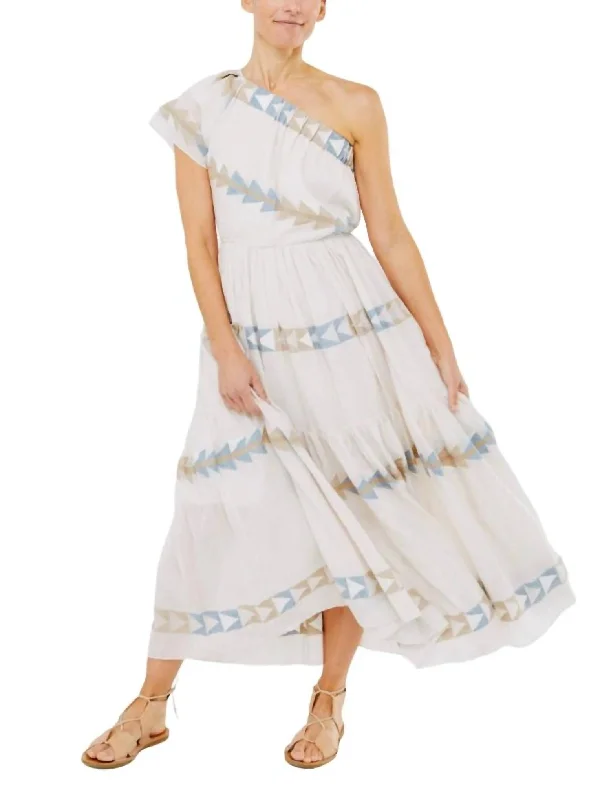 PAROS DRESS in Grecian Jamdani Cocktail unclassified dresses