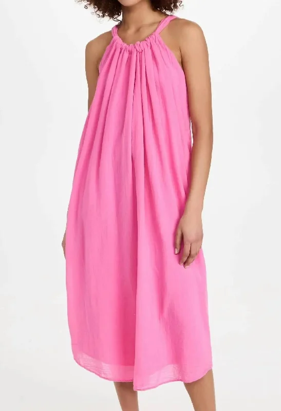 Reese Dress In Tahiti Pink Comfortable unclassified dresses