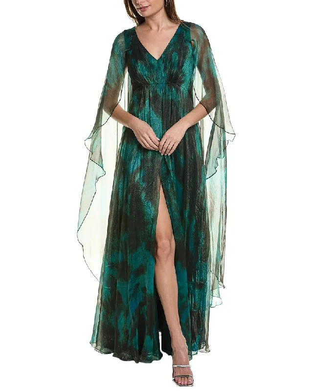 Rene Ruiz Chiffon Cape Gown Formal unclassified dresses