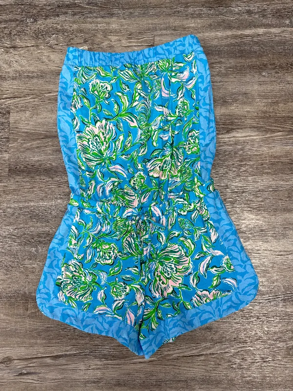 Romper By Lilly Pulitzer In Blue & Green, Size: Xs Party unclassified dresses