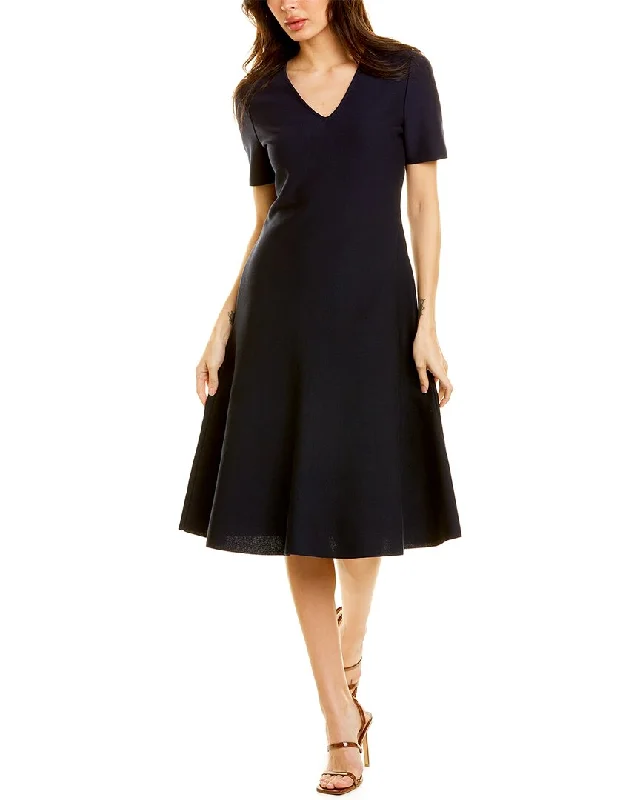 St. John Knit A-Line Dress Stylish unclassified dresses