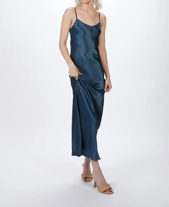 The Lyon Dress In Petrol Elegant evening unclassified dresses