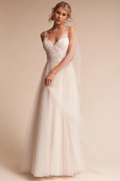 BHLDN Heritage Gown Mesh unclassified dresses