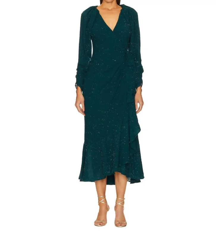 Zenaida Dress In Green Women's unclassified dresses